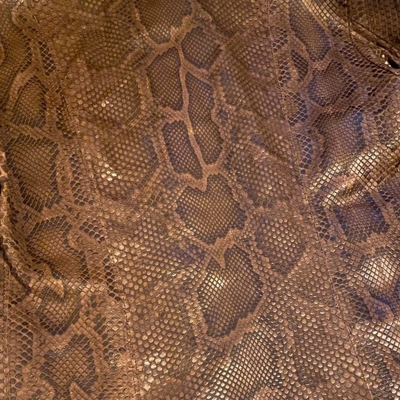 Isaac Sellam RARE Burmese Python Skin Leather Jacket, France, 2009 - Picture 4 of 9